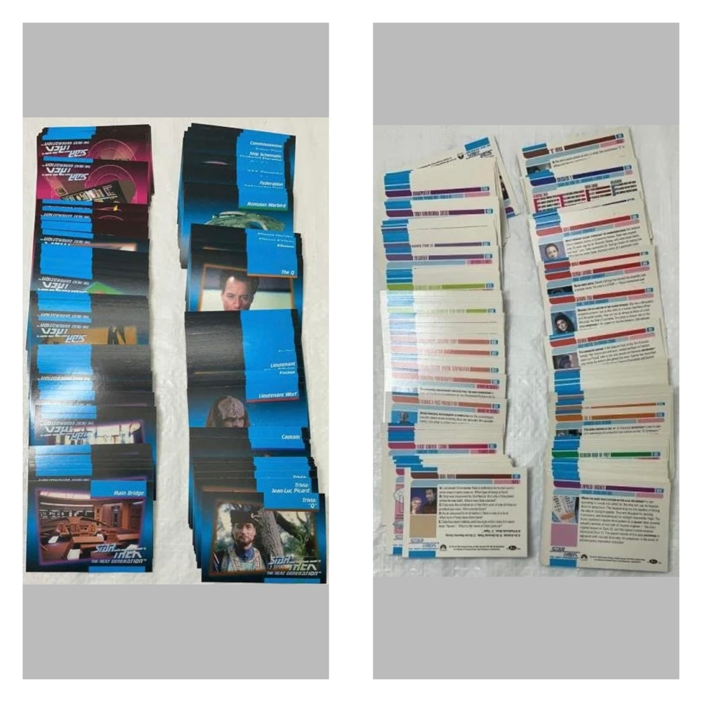 VINTAGE 1990s Star Trek Next Generation Trading Cards HIGHLY COLLECTIBLE